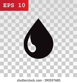 liquid droplet web icon