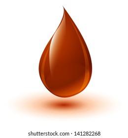 liquid drops , coffee or chocolate