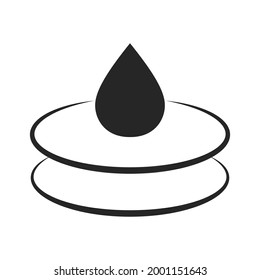 gotas líquidas iconos símbolos vectores elementos para web infográfica