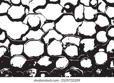 Liquid drops, Old grunge metal background texture.