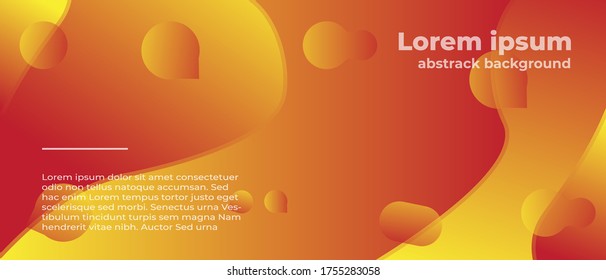 Liquid dynamic background for web sites, landing page or business presentation. Abstract geometric wallpaper. Trendy wavy shapes. Vector illustration.
