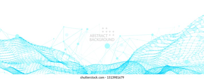 Liquid dynamic flow. Trendy fluid cover design.