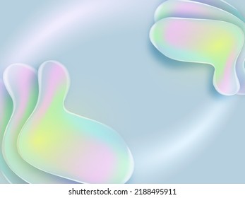 Liquid Effect Bright Color Gradient. Abstract Background.