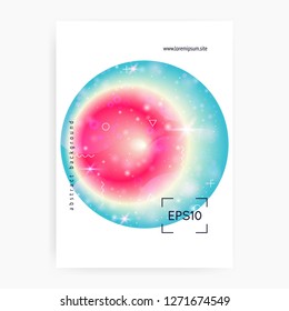 Liquid elements. Futuristic background. Vibrant layered hologram. Soft flyer. Modern holographic gradient, blur, mesh, blend. Digital composition. Liquid elements with shapes and fluid.