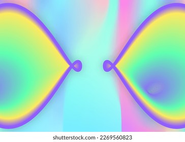 Elementos líquidos. Pancarta arcoiris, composición de afiches. Malla gradiente vívida. Fondo holográfico en 3d con moderna combinación de moda. Fondo de elementos líquidos con formas dinámicas y fluido.