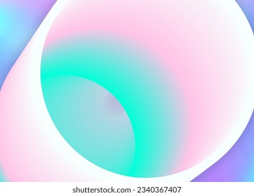 Liquid elements. Vivid gradient mesh. Holographic 3d backdrop with modern trendy blend. Cool cover, banner composition. Liquid elements background with dynamic shapes and fluid.
