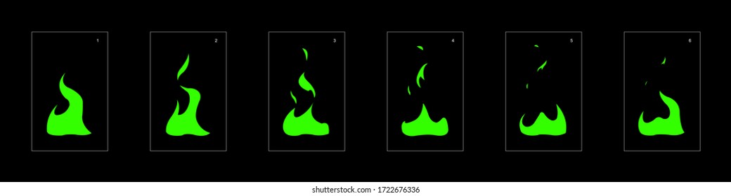 liquid explosion effect. Explosion Animation effect. Animation Sprite sheet for games, cartoon or animation. vector style animation effect 1287.