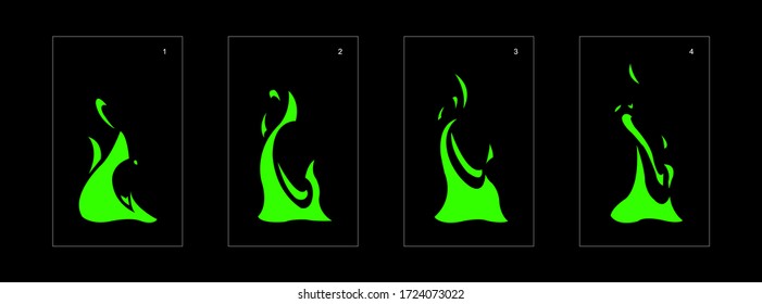 liquid explosion effect. Explosion Animation effect. Animation Sprite sheet for games, cartoon or animation. vector style animation effect 1311.