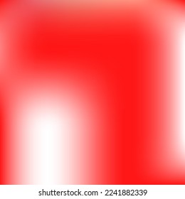 Liquid Fashion White Vibrant Gradient Background. Color Neon Vector Light Gradient Mesh. Red Bright Multicolor Trendy Smooth Surface. Watercolor Spotlight Vivid Smooth Blurry Wallpaper.