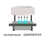 Liquid Filling Machine in Bottle Inline