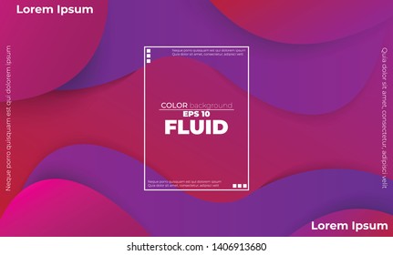 Liquid  flow  fluid background. Fluid colors shapes. Applicable for gift card cover poster. Poster design. Poster on wall poster template,landing page. Fluid colorful shapes composition