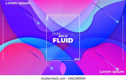 Liquid  flow  fluid background. Fluid colors shapes. Applicable for gift card cover poster. Poster design. Poster on wall poster template,landing page. Fluid colorful shapes composition