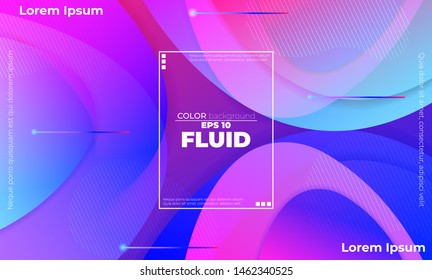 Liquid  flow  fluid background. Fluid colors shapes. Applicable for gift card cover poster. Poster design. Poster on wall poster template,landing page. Fluid colorful shapes composition