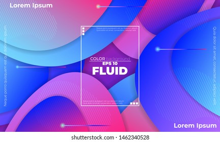 Liquid  flow  fluid background. Fluid colors shapes. Applicable for gift card cover poster. Poster design. Poster on wall poster template,landing page. Fluid colorful shapes composition