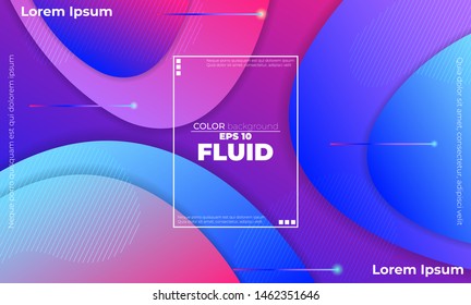 Liquid  flow  fluid background. Fluid colors shapes. Applicable for gift card cover poster. Poster design. Poster on wall poster template,landing page. Fluid colorful shapes composition