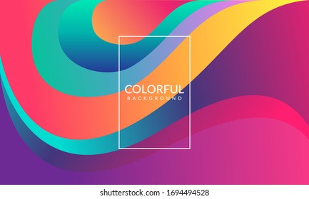 Liquid, flow, fluid background. Fluid colors shapes. Applicable for gift card,cover,poster.  Poster design. Poster on wall poster template. Fluid colorful shapes composition. Eps10 vector.