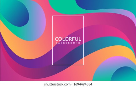Liquid, flow, fluid background. Fluid colors shapes. Applicable for gift card,cover,poster.  Poster design. Poster on wall poster template. Fluid colorful shapes composition. Eps10 vector.