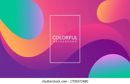 Liquid, flow, fluid background. Fluid colors shapes. Applicable for gift card,cover,poster.  Poster design. Poster on wall poster template. Fluid colorful shapes composition. Eps10 vector.