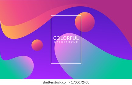 Liquid, flow, fluid background. Fluid colors shapes. Applicable for gift card,cover,poster.  Poster design. Poster on wall poster template. Fluid colorful shapes composition. Eps10 vector.