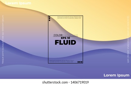 Liquid  flow Fluid colors autumn shapes  Applicable for gift card cover poster,  Poster on wall poster template,  landing page, ui, ux ,coverbook,  banner, social media posted, futuristic,