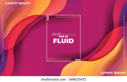 Liquid  flow Fluid colors autumn shapes  Applicable for gift card cover poster,  Poster on wall poster template,  landing page, ui, ux ,coverbook,  banner, social media posted, futuristic, 