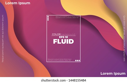 Liquid  flow Fluid colors autumn shapes  Applicable for gift card cover poster,  Poster on wall poster template,  landing page, ui, ux ,coverbook,  banner, social media posted, futuristic,