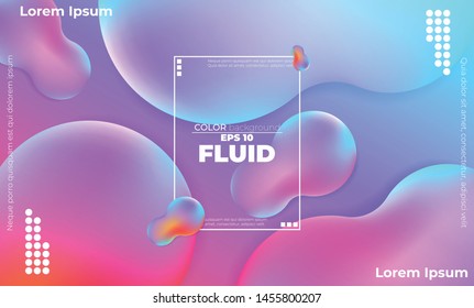 Liquid  flow Fluid colors autumn shapes  Applicable for gift card cover poster,  Poster on wall poster template,  landing page, ui, ux ,coverbook,  baner, social media posted