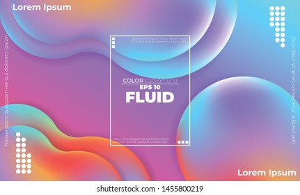 Liquid  flow Fluid colors autumn shapes  Applicable for gift card cover poster,  Poster on wall poster template,  landing page, ui, ux ,coverbook,  baner, social media posted