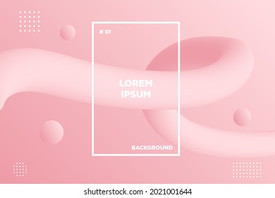 Liquid flow Fluid pink color Applicable for gift card cover poster, Poster on wall poster template, landing page, UI, UX ,cover book, banner, social media flyer