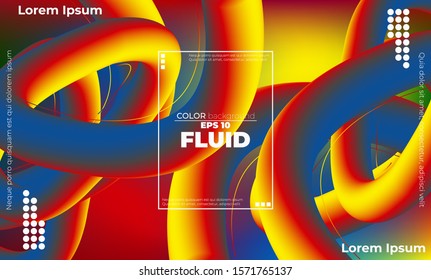 Liquid  flow Fluid wave colors rainbow shapes blurred background, Applicable for gift card cover poster,  Poster on wall poster template,  landing page, ui, ux ,coverbook,  baner, social media posted