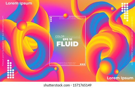 Liquid  flow Fluid wave colors rainbow shapes blurred background, Applicable for gift card cover poster,  Poster on wall poster template,  landing page, ui, ux ,coverbook,  baner, social media posted