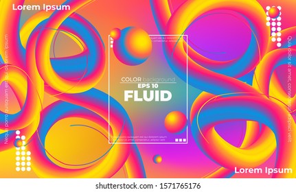 Liquid  flow Fluid wave colors rainbow shapes blurred background, Applicable for gift card cover poster,  Poster on wall poster template,  landing page, ui, ux ,coverbook,  baner, social media posted