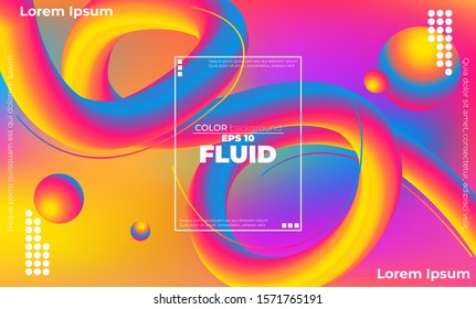 Liquid  flow Fluid wave colors rainbow shapes blurred background, Applicable for gift card cover poster,  Poster on wall poster template,  landing page, ui, ux ,coverbook,  baner, social media posted