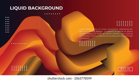 Liquid flow Fluid wave colors rainbow shapes blurred background, Applicable for gift card cover poster, Poster on wall poster template, landing page, ui, ux ,coverbook, baner, social media posted