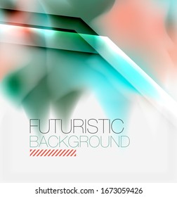 El color líquido salpicado por el fondo abstracto, formas coloridas y brillantes. Fondo abstracto vectorial futurista Techno para papel tapiz, banner, fondo, tarjeta, ilustración de libro, página de inicio