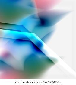 Liquid fluid color splashes abstract background, bright colorful shapes. Techno futuristic vector abstract background For Wallpaper, Banner, Background, Card, Book Illustration, landing page