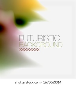 El color líquido salpicado por el fondo abstracto, formas coloridas y brillantes. Fondo abstracto vectorial futurista Techno para papel tapiz, banner, fondo, tarjeta, ilustración de libro, página de inicio