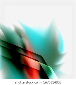 Liquid fluid color splashes abstract background, bright colorful shapes. Techno futuristic vector abstract background For Wallpaper, Banner, Background, Card, Book Illustration, landing page