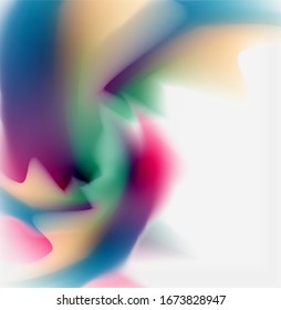 Flüssige Flüssigkeiten spritzen abstrakten Hintergrund, helle bunte Formen. Techno-futuristische Vektorillustration abstrakter Hintergrund für Bildschirmhintergrund, Banner, Hintergrund, Karte, Buchillustration, Landungsseite