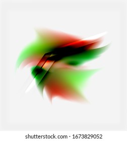 El color líquido salpicado por el fondo abstracto, formas coloridas y brillantes. Fondo abstracto vectorial futurista Techno para papel tapiz, banner, fondo, tarjeta, ilustración de libro, página de inicio