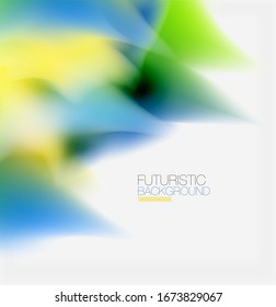 Liquid fluid color splashes abstract background, bright colorful shapes. Techno futuristic vector abstract background For Wallpaper, Banner, Background, Card, Book Illustration, landing page