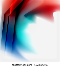 Liquid fluid color splashes abstract background, bright colorful shapes. Techno futuristic vector abstract background For Wallpaper, Banner, Background, Card, Book Illustration, landing page