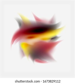 Liquid fluid color splashes abstract background, bright colorful shapes. Techno futuristic vector abstract background For Wallpaper, Banner, Background, Card, Book Illustration, landing page