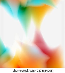 Liquid fluid color splashes abstract background, bright colorful shapes. Techno futuristic vector abstract background For Wallpaper, Banner, Background, Card, Book Illustration, landing page