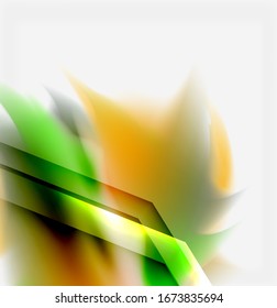 El color líquido salpicado por el fondo abstracto, formas coloridas y brillantes. Fondo abstracto vectorial futurista Techno para papel tapiz, banner, fondo, tarjeta, ilustración de libro, página de inicio