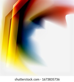 Liquid fluid color splashes abstract background, bright colorful shapes. Techno futuristic vector abstract background For Wallpaper, Banner, Background, Card, Book Illustration, landing page