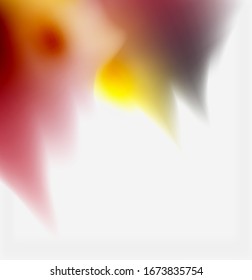 Liquid fluid color splashes abstract background, bright colorful shapes. Techno futuristic vector abstract background For Wallpaper, Banner, Background, Card, Book Illustration, landing page