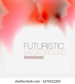 Liquid fluid color splashes abstract background, bright colorful shapes. Techno futuristic vector abstract background For Wallpaper, Banner, Background, Card, Book Illustration, landing page