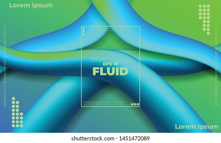 liquid fluid neon background waves illustration vector. Suitable For Wallpaper, Banner, Background, Card, Book Illustration, landing page