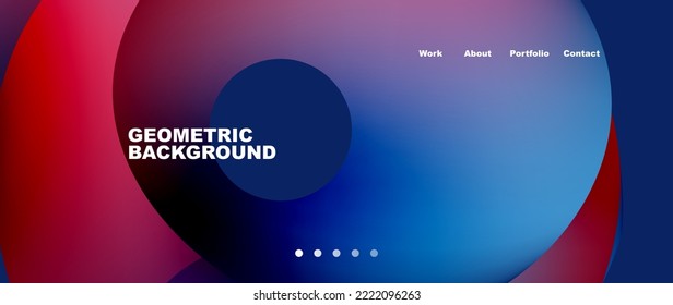 Liquid fluid shapes with flowin gradients abstract backgrounds. Vector illustration for wallpaper, banner, background, leaflet, catalog, cover, flyer